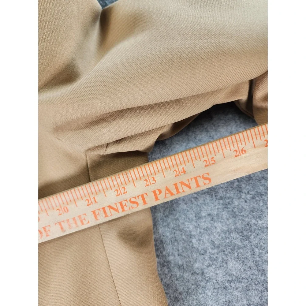 Vintage Studio One By Campus Overcoat 42 Faux Fur Beige‎ Long Sleeve Button 70s